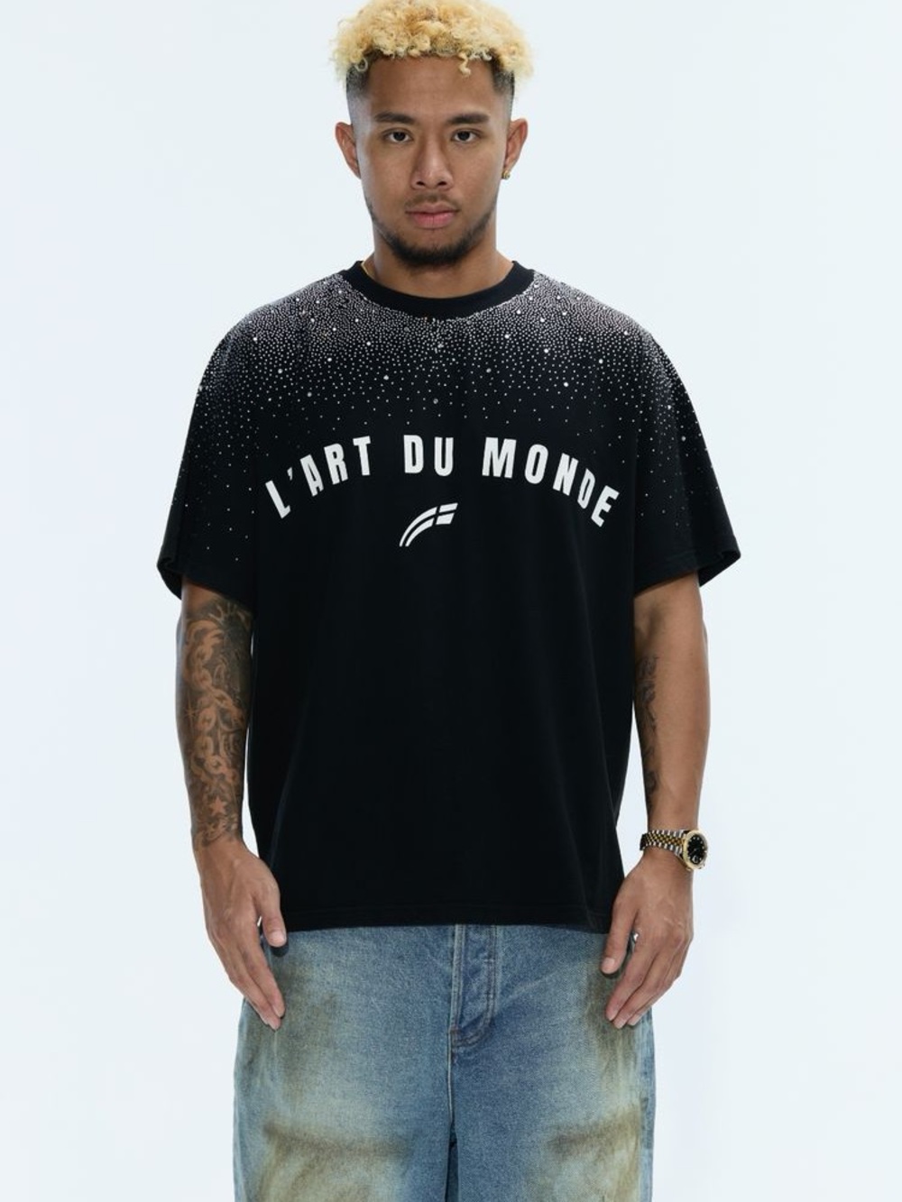 BLACK  ASTRAL TEE
